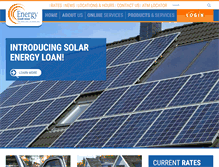 Tablet Screenshot of energycreditunion.org